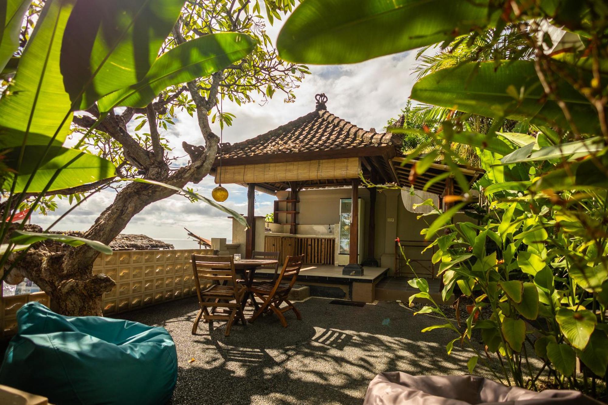 Sunshine Bungalows Amed Buitenkant foto