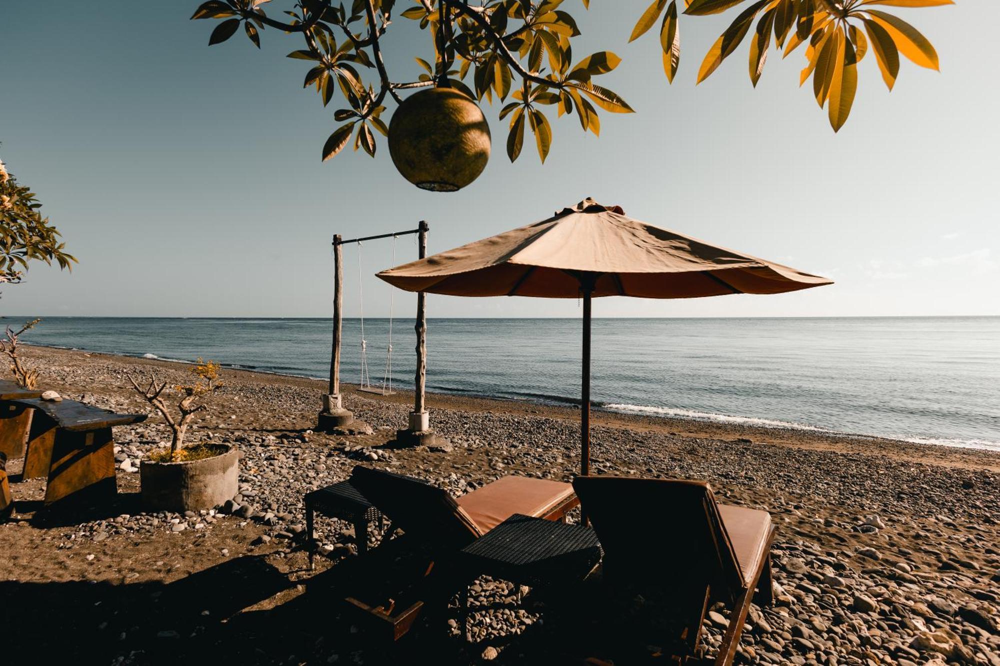 Sunshine Bungalows Amed Buitenkant foto
