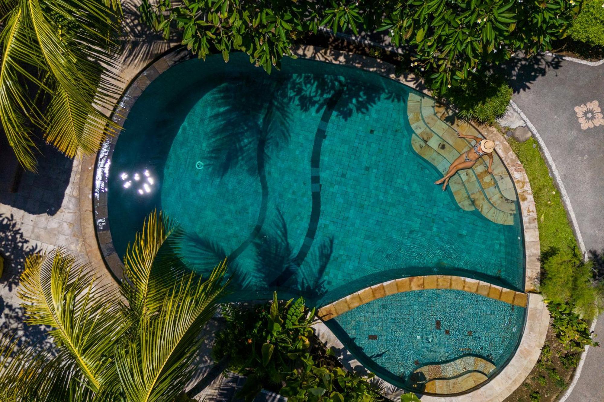 Sunshine Bungalows Amed Buitenkant foto